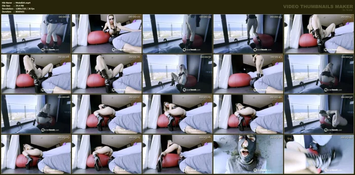 I Feed My Slave Some Liquid Poop In The Hotel Room - MISTRESS INFINITY SCAT - MP4