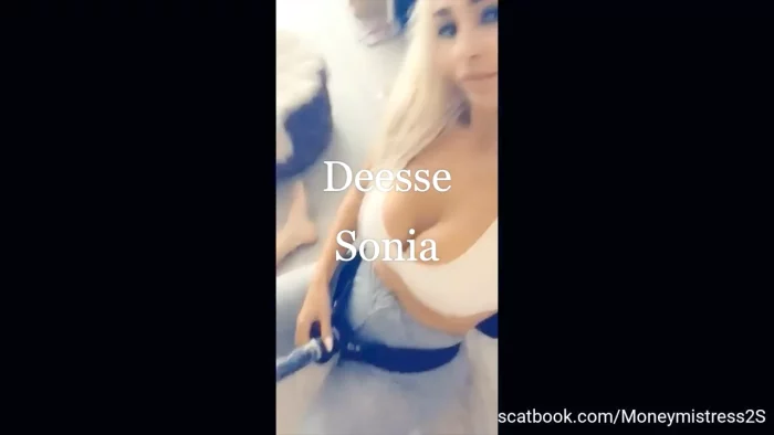 Possibility To Come And Enjoy Your Meal At The Source In My New Dungeon - MONEYMISTRESS2S - DEESSE SONIA - MP4