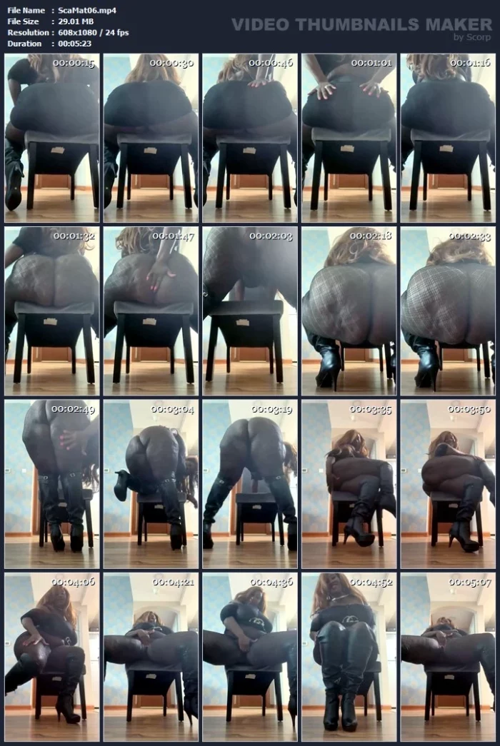 Ass Worship - SCAT MATRIARCH - MADAME CARAMEL - MP4