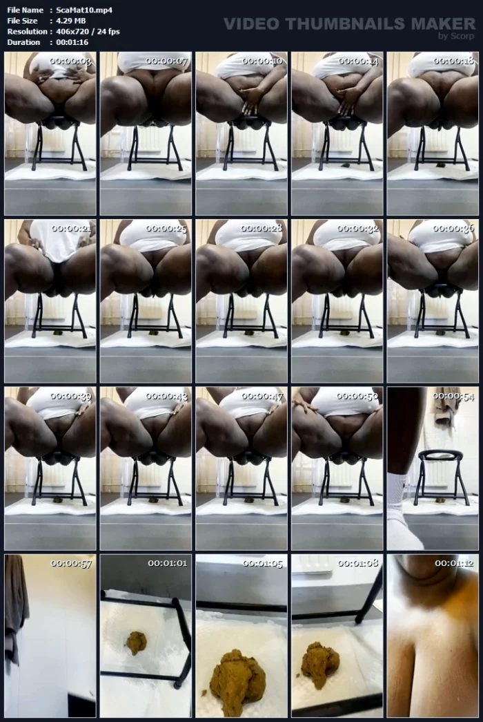 Breakfast - Small Little Clip Of My Beautiful Shit - SCAT MATRIARCH - MADAME CARAMEL - MP4