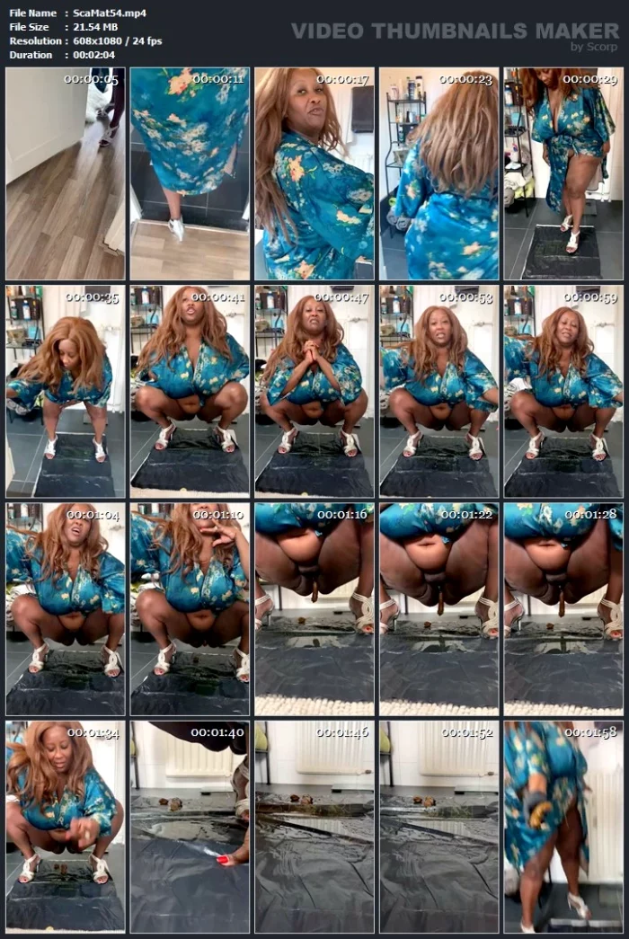 Shitting - SCAT MATRIARCH - MADAME CARAMEL - MP4