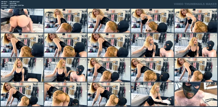 Scat Ass Eating - VALENTINA LUX SCAT - MP4