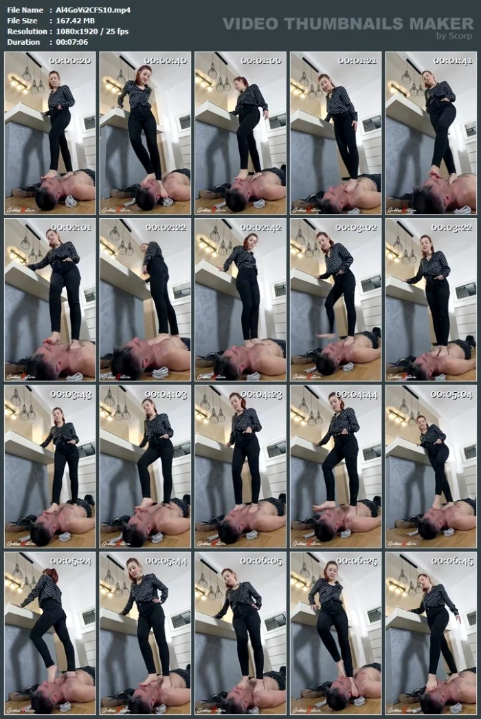 Dancing On The Human Floor Part 3 - ALL4 GODDESS VICTORIA - MP4