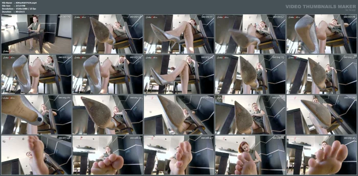 I Said Smell My Toes Part 2 - ALL4 GODDESS VICTORIA - MP4