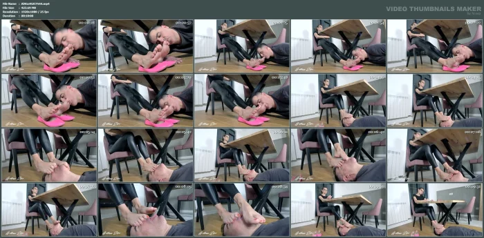 My Feet Are So Sweaty And Sticky Part 2 - ALL4 GODDESS VICTORIA - MP4