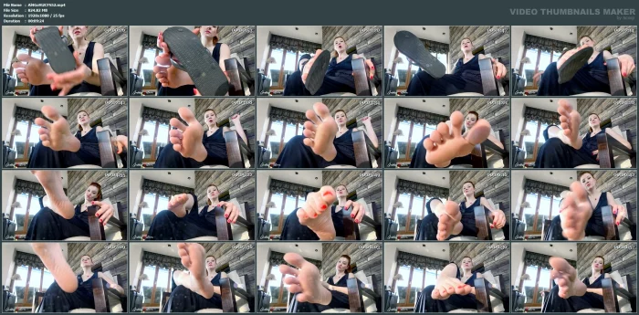 Should I Walk Around My House With Such Dirty Soles Part 2 - ALL4 GODDESS VICTORIA - MP4