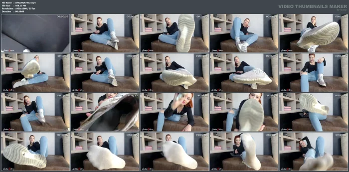 These Socks Are Literally Soaked With Sweat Part 1 - ALL4 GODDESS VICTORIA - MP4