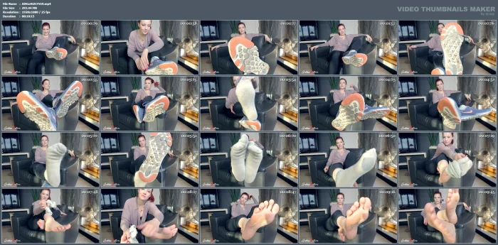 The Soles Of My Sneakers Need Your Tongue Full - ALL4 GODDESS VICTORIA - MP4