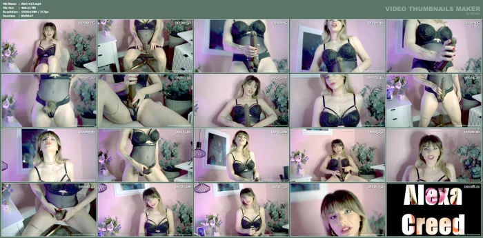 Cuck's Ritual: Suck, Serve, Get Fucked, Clean Up - ALEXA CREED - MP4