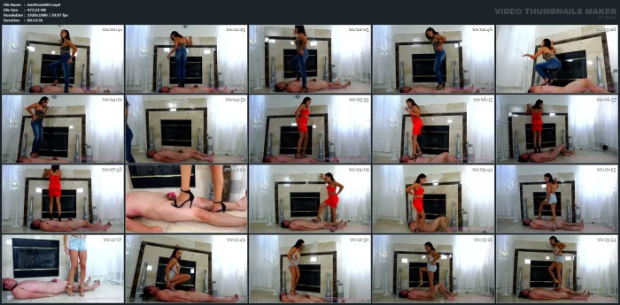 Trample Try On For Alpha - Goddess Draya - AMERICAN MEAN GIRLS - MP4