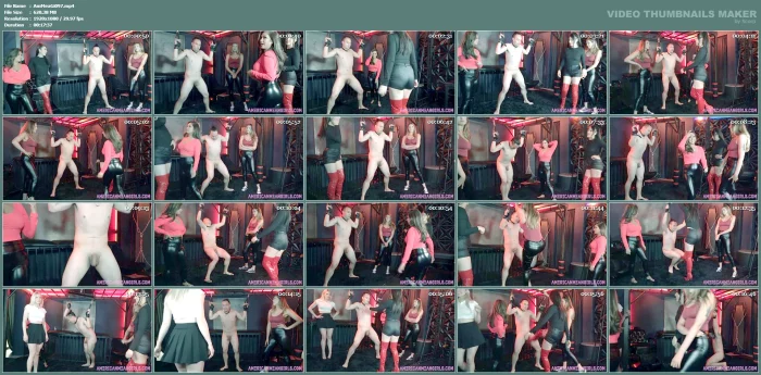 Mean Girls Kick Slave For A Prize - Miss Lexi Chase, Princess Amber, Princess Skylar, Goddess Amy - AMERICAN MEAN GIRLS - MP4