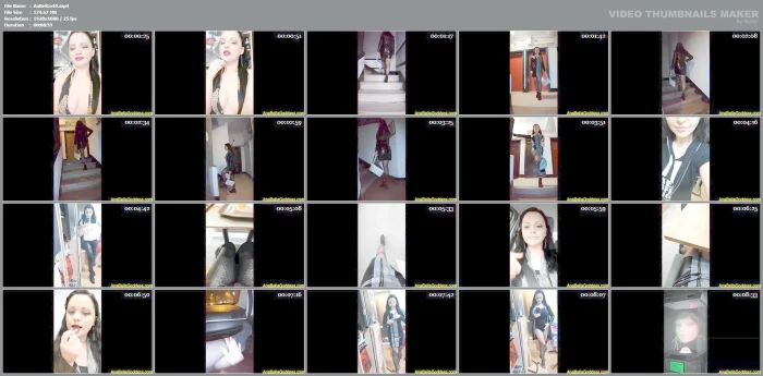 Shiny Latex Tease - Mental Breakdown - ANABELLAXXX / ANABELLA GODDESS - MP4