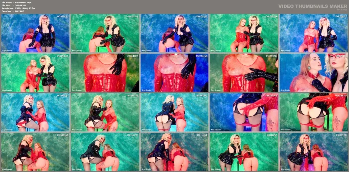 JOI Jerk Off Instructions - Lesbian Dirty Talk And Tease - ARYA GRANDER - MP4