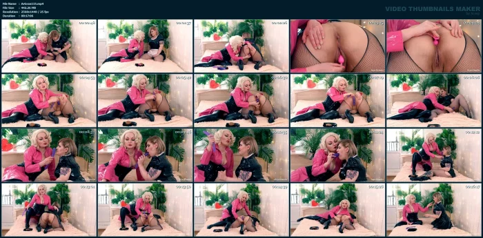 Sexual Female Domination - Lesbian Sex With Anal Plug Deep Throat Pussy Fuck - ARYA GRANDER - MP4