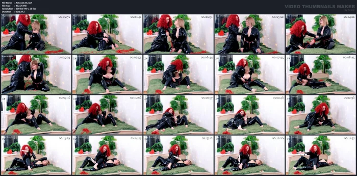 Tickling And Pussy Vibrator Play - Pvc Milfs Light Bdsm - ARYA GRANDER - MP4