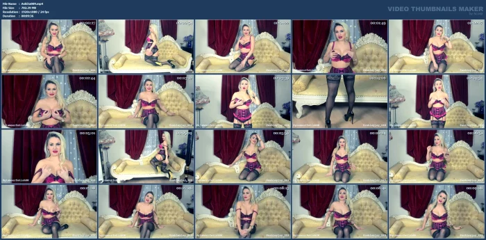 Cuckold Boyfriend & Cruel Girlfriend - ASHLEY JAY - MP4