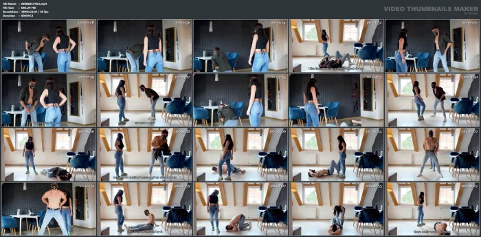 First Time Ballbusting English Subtitles - ATHLETEBALLBUSTING - MP4