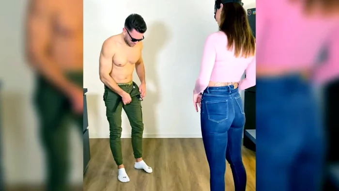 Touching Her Ass Has Its Price My Balls With Subtitles - ATHLETEBALLBUSTING - MP4