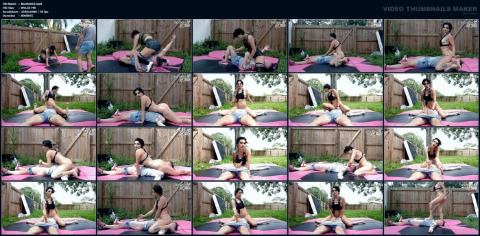 Goddess Fina Dominates Her Personal Trainer - BAXXXBOX - MP4