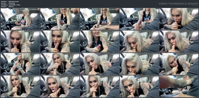 Sucking My Uber Driver - BIANKA FOX / EMI BOUCHER / GODDESS BIANKA - MP4