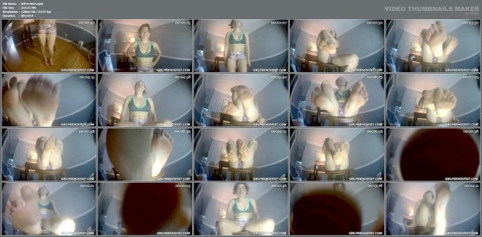 Bare Soles And Spitting POV - BRAT PERVERSIONS - MP4