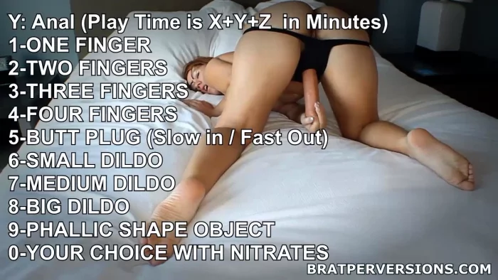 Brat Roulette Fap Games - Anal Trainer - BRAT PERVERSIONS - MP4