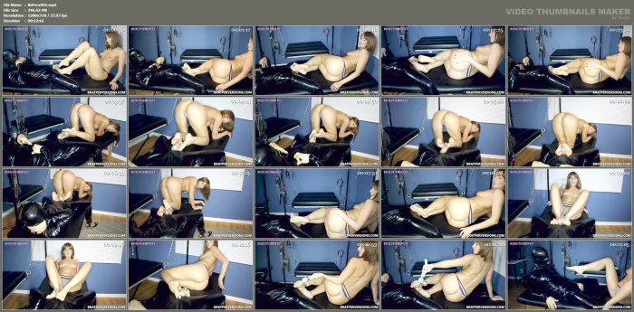 Caged And Ruined - Owned By Her Bare Feet - BRAT PERVERSIONS - MP4