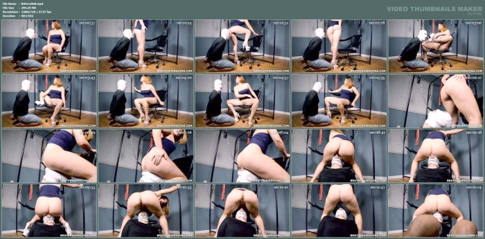Dominated By My Thick Ass - BRAT PERVERSIONS - MP4