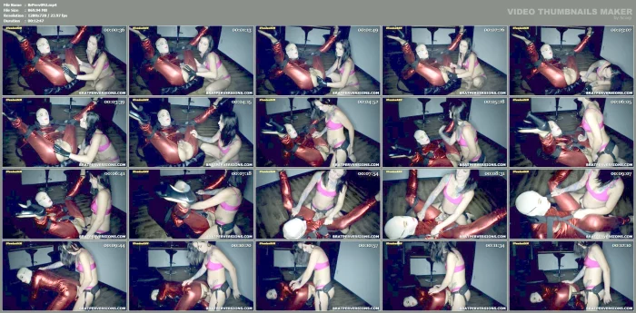 Femdom Gone Wild - Strap-On Domination - BRAT PERVERSIONS - MP4