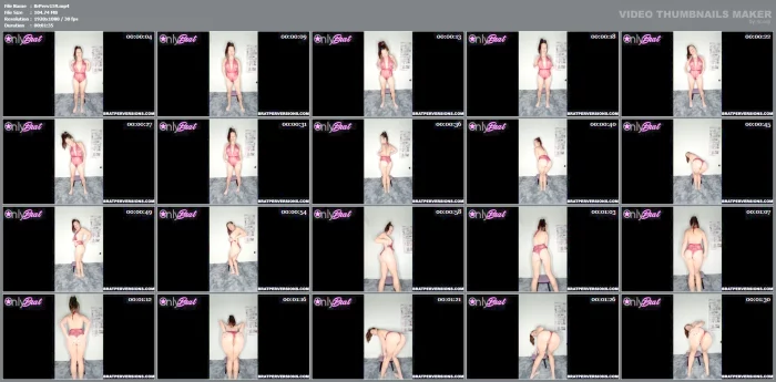 Lingerie And My Bubble Butt - BRAT PERVERSIONS - MP4