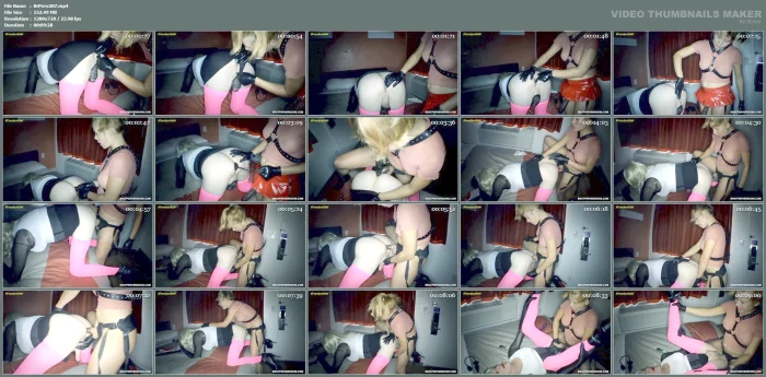 Pegging The Bimbo Slut - BRAT PERVERSIONS - MP4