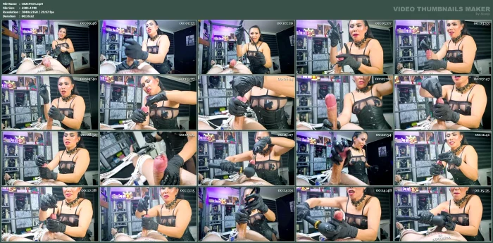 Sounding & Milking My Bound Slave - DOMINAFIRE - MP4