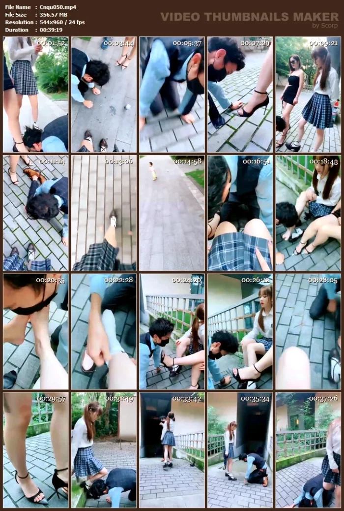 Outdoor Humiliation Dog Training By Goddess Yinuo And Goddess Yingtao - CNQUEENS / CHINESE FEMDOM GODDESS - MP4