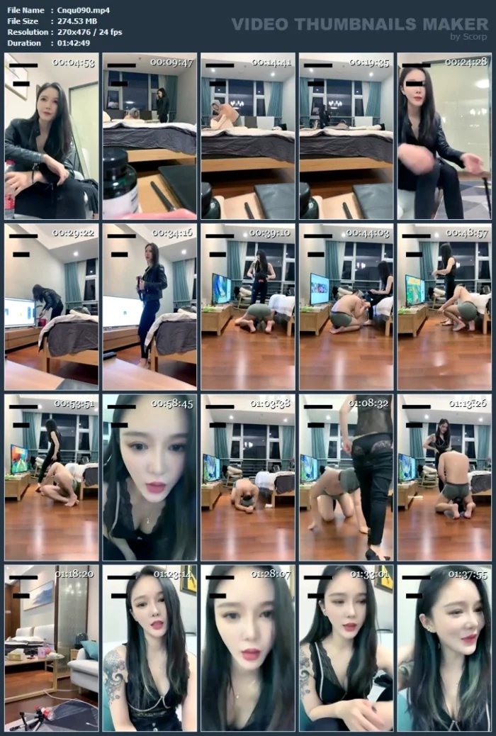 Goddess Xiaoyue Supervising Houseslave To Do Housework - CNQUEENS / CHINESE FEMDOM GODDESS - MP4