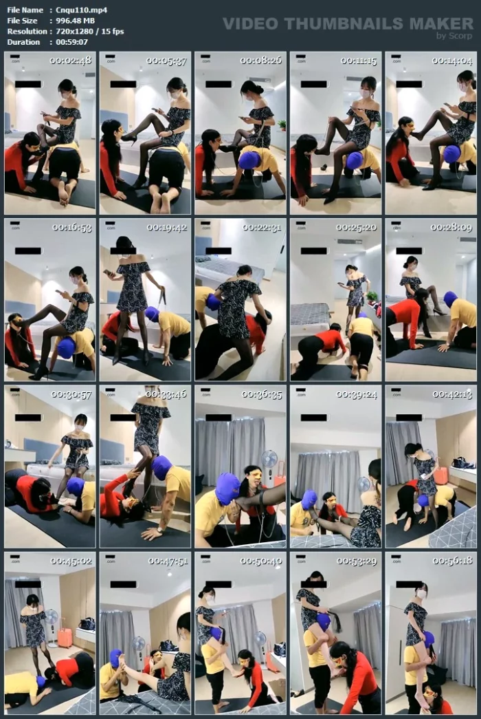 Cuck Slave Serves Goddess Meixue With His Wife - CNQUEENS / CHINESE FEMDOM GODDESS - MP4