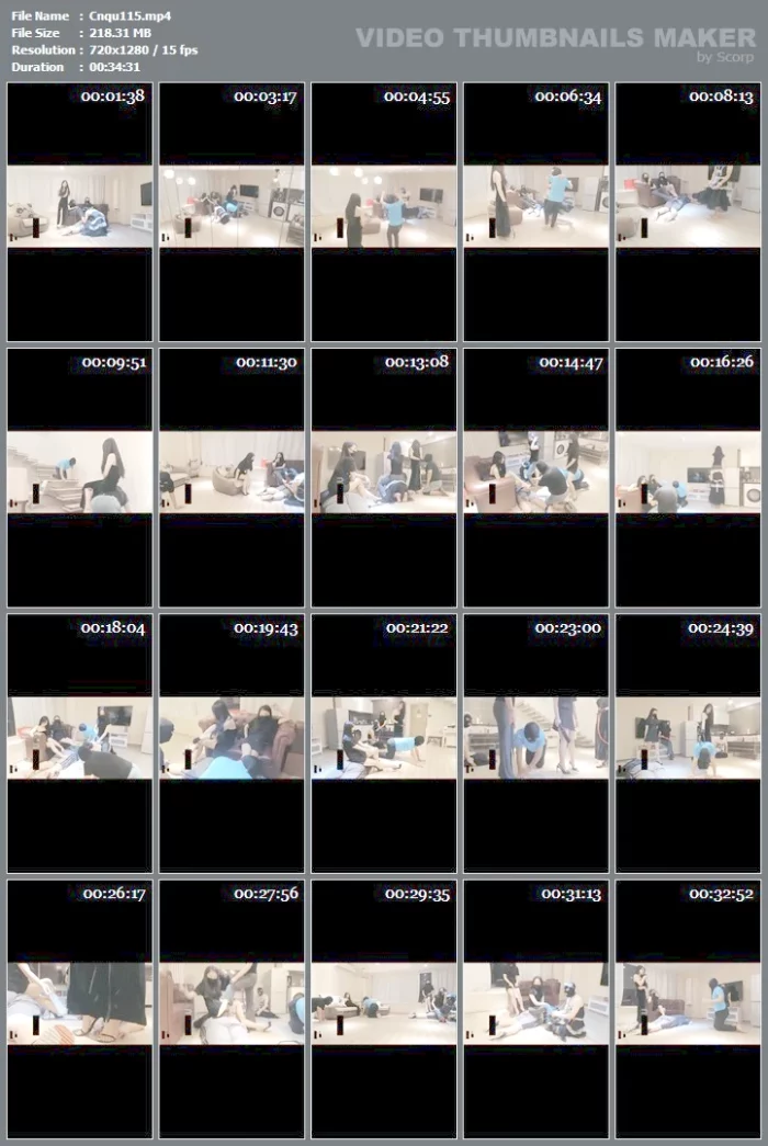 Goddess Chulian Group Domination Session With Her Hot Friends - CNQUEENS / CHINESE FEMDOM GODDESS - MP4