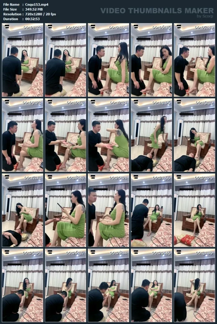 Hot Goddess Lulu Humiliates Fat Dog Slave - CNQUEENS / CHINESE FEMDOM GODDESS - MP4