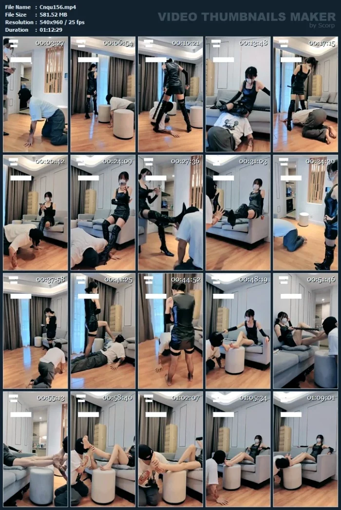 Strict Goddess Meixue Her Foot Slave - CNQUEENS / CHINESE FEMDOM GODDESS - MP4