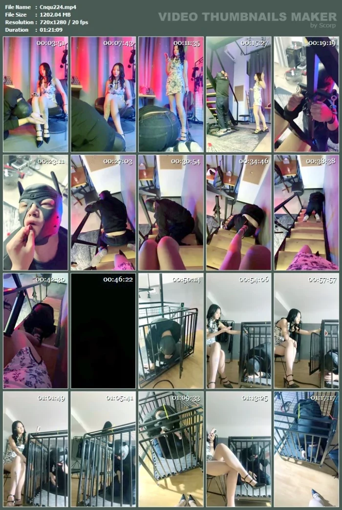 Strict Goddess Chujian Femdom Session - CNQUEENS / CHINESE FEMDOM GODDESS - MP4