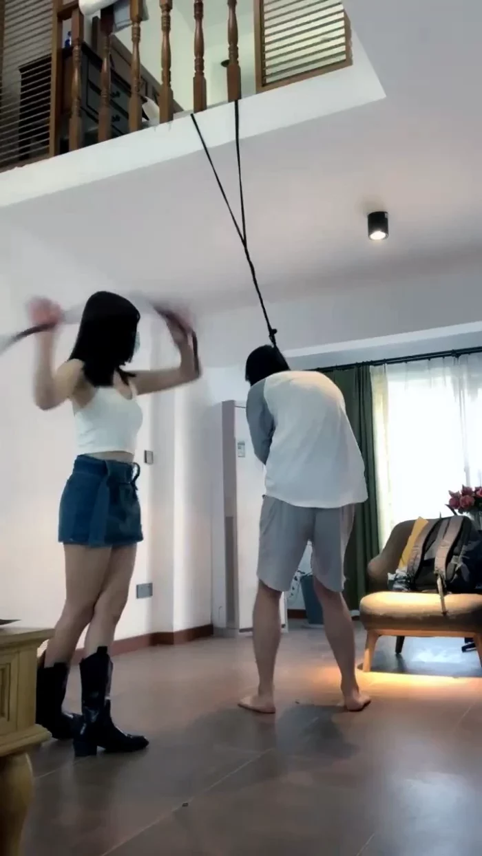 Goddess Baoye Flogging, Trampling, Ballbusting Session - CNQUEENS / CHINESE FEMDOM GODDESS - MP4
