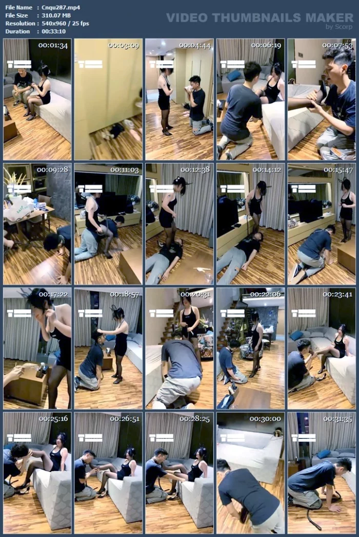 Mistress Yiyi - Pervert Colleagues Secret Fetish - CNQUEENS / CHINESE FEMDOM GODDESS - MP4