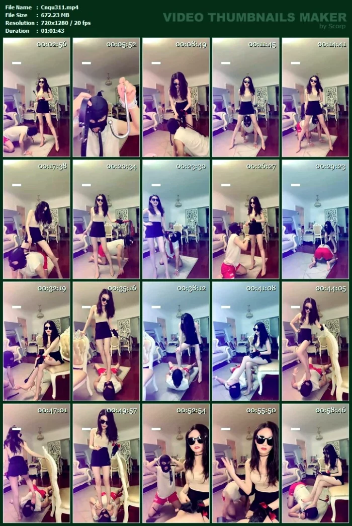 Chinese Mistress Su Humiliates Pervert - CNQUEENS / CHINESE FEMDOM GODDESS - MP4