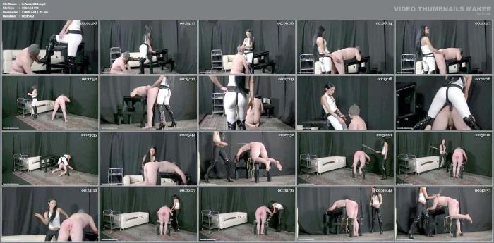 Evil Anal Treatment And Caning - CRUELAMAZONS - MP4