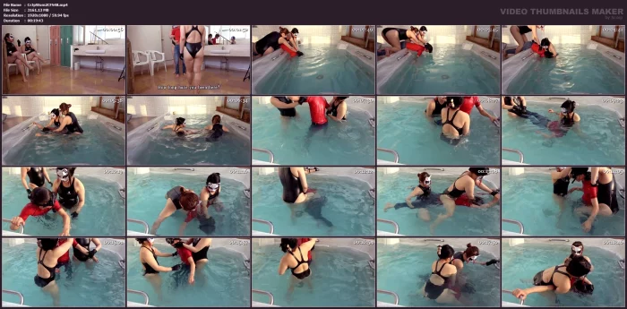 Swimming Club Trouble - CRUEL JP WOMAN - MP4