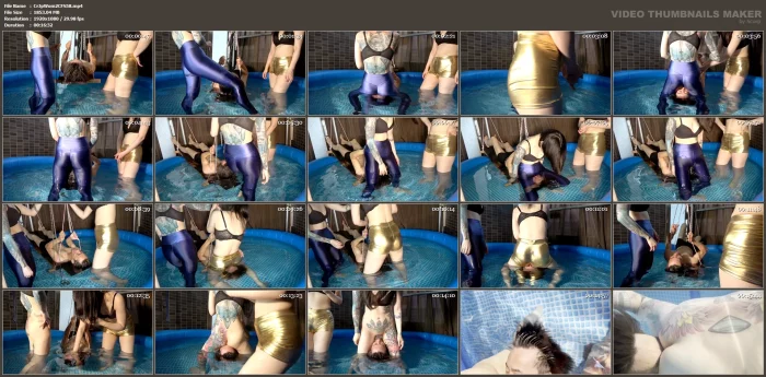 The Bdsm Part 10 Under Water Face Sitting - CRUEL JP WOMAN - MP4