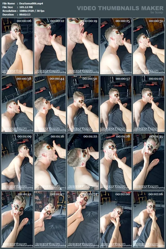 Baki Gives Me Foot Worship - DEA SAMANTHA - MP4