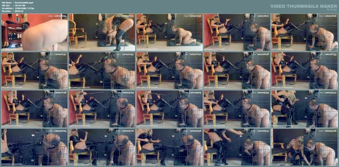 Slave In The Cage - DEA SAMANTHA - MP4