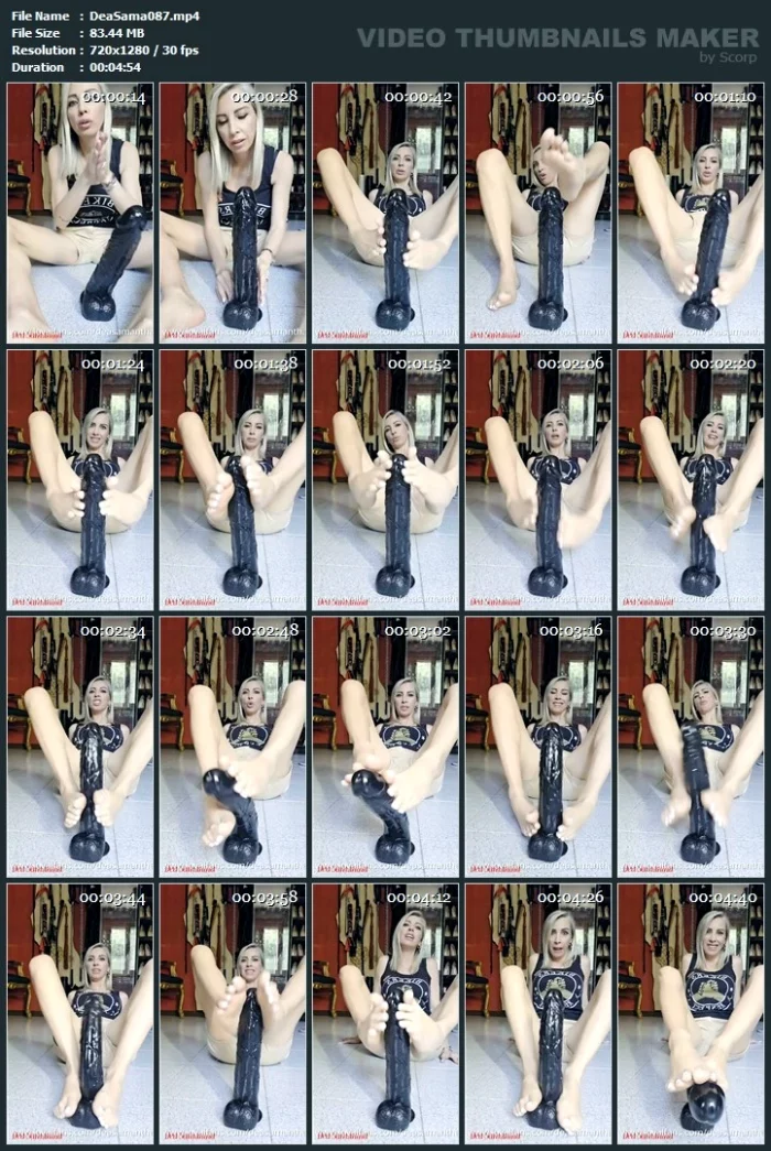 A Nice Foot Job - DEA SAMANTHA - MP4
