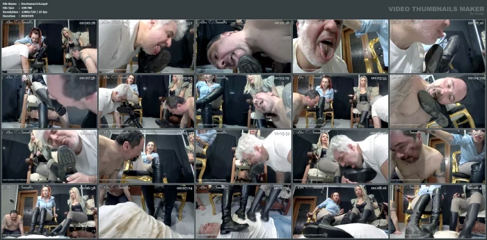 Dirty Boots: Our Boot-Licking Slaves - DEA SAMANTHA - MP4