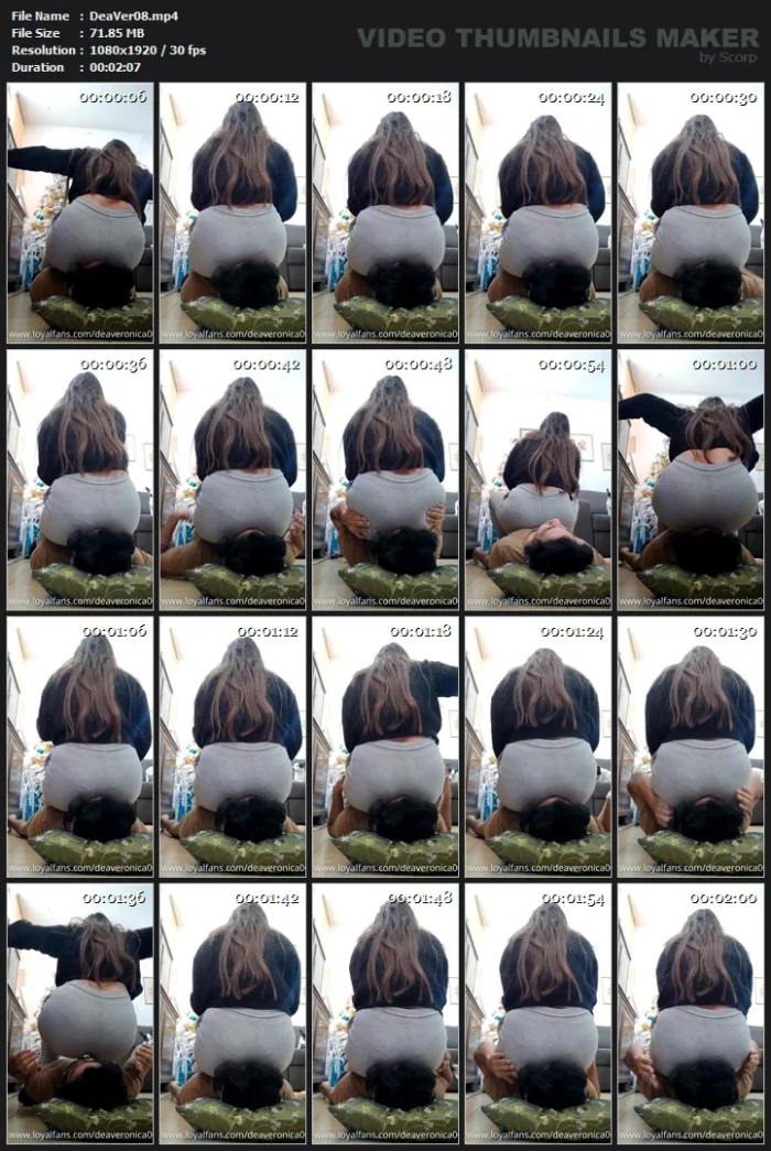 Crushing His Face In Sweatpants - DEA VERONICA / MISS GC - MP4